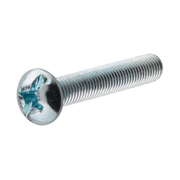 Hillman #10-32 x 1-1/4 in Slotted Round Machine Screw, Zinc Plated Steel, 10 PK 7710 - main